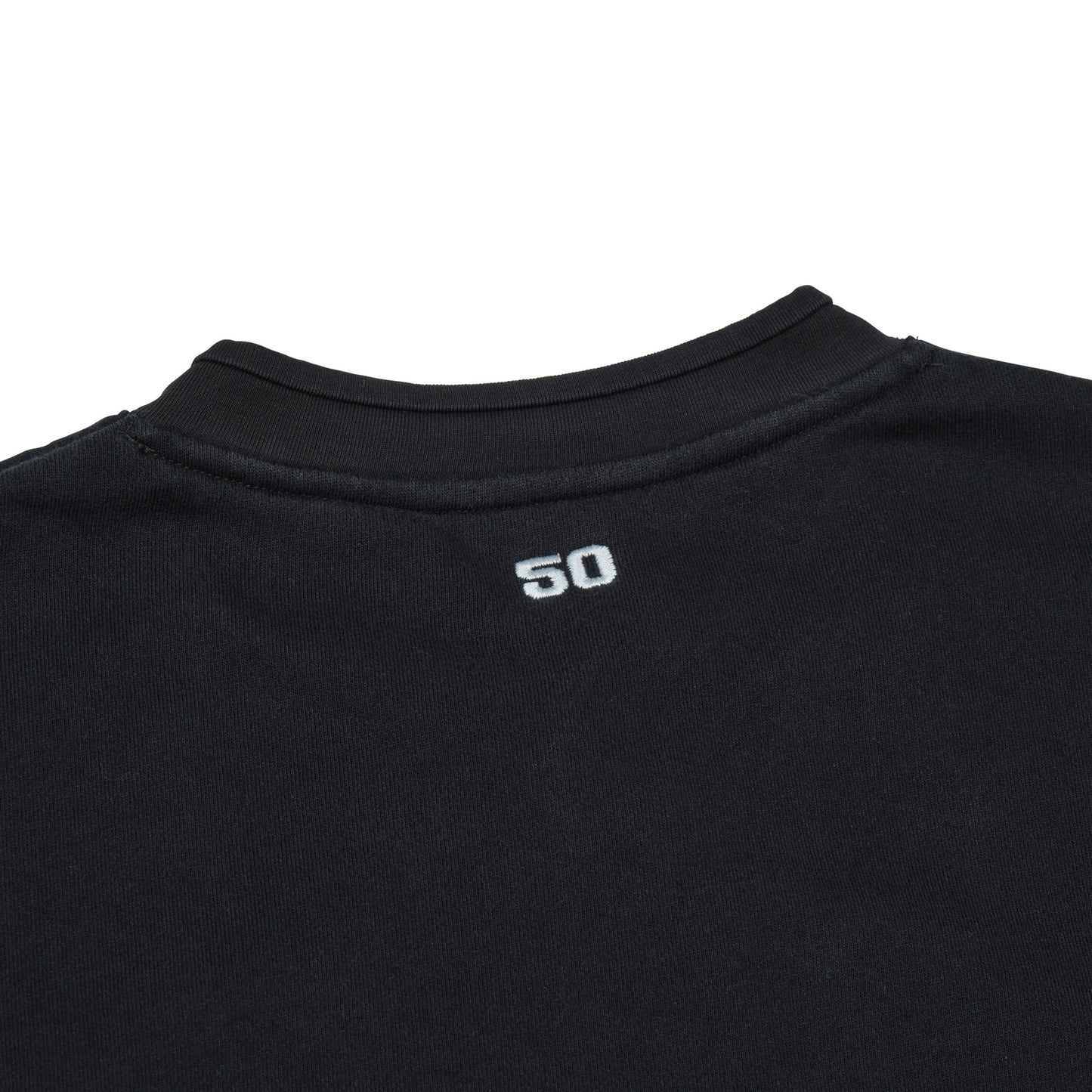 Henley Crewneck Black