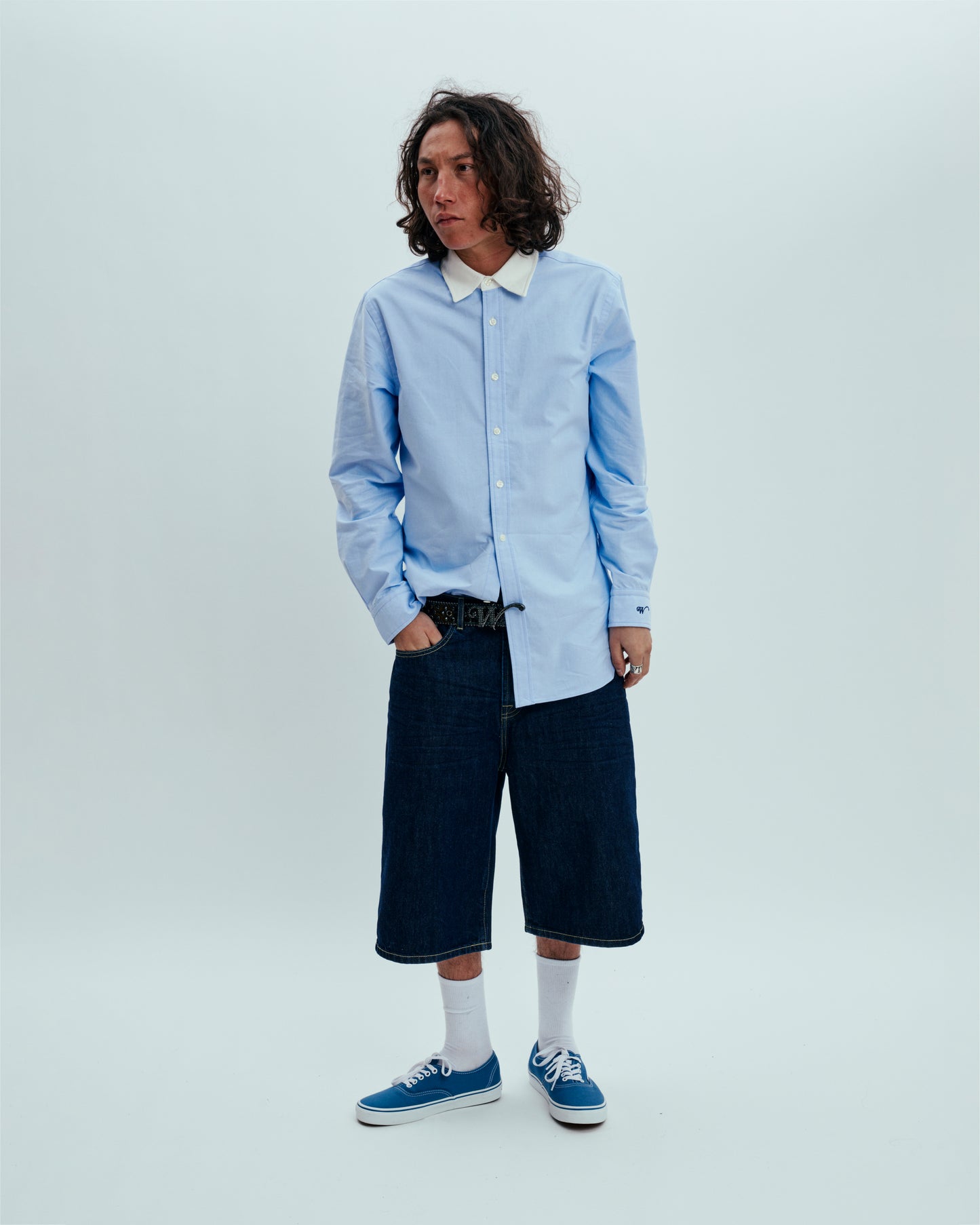 Button-Front Dress Shirt