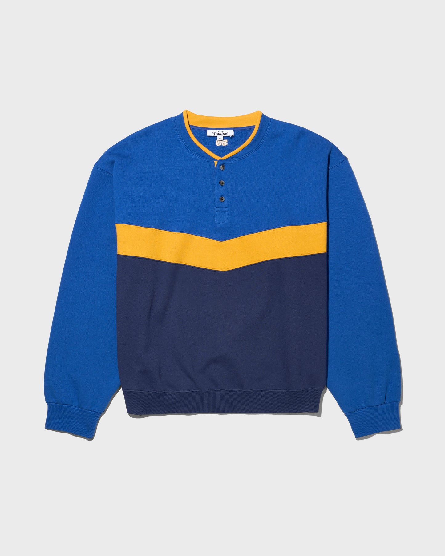 Henley Crewneck Mid-weight