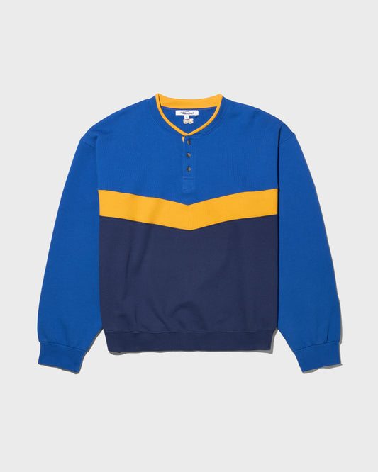 Henley Crewneck Mid-weight