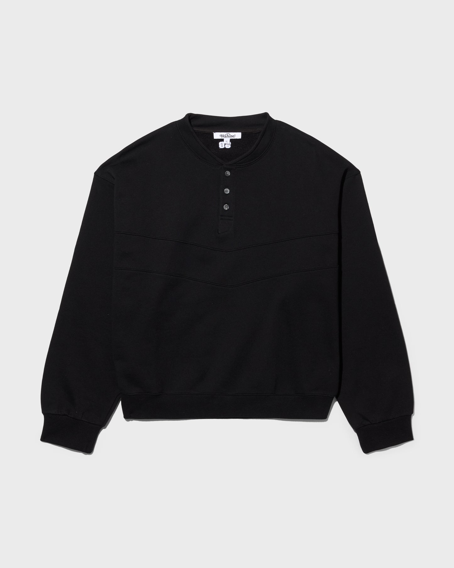 Henley Crewneck Mid-weight