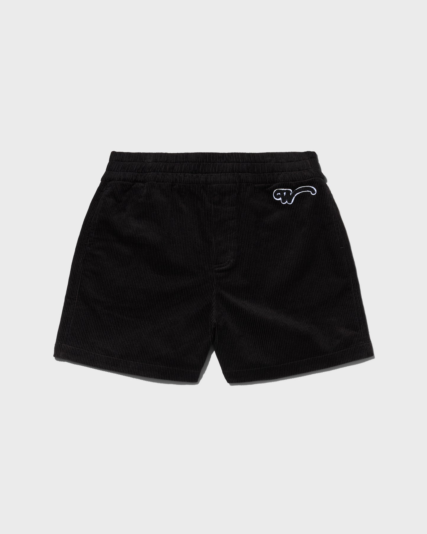 Black Varsity Short