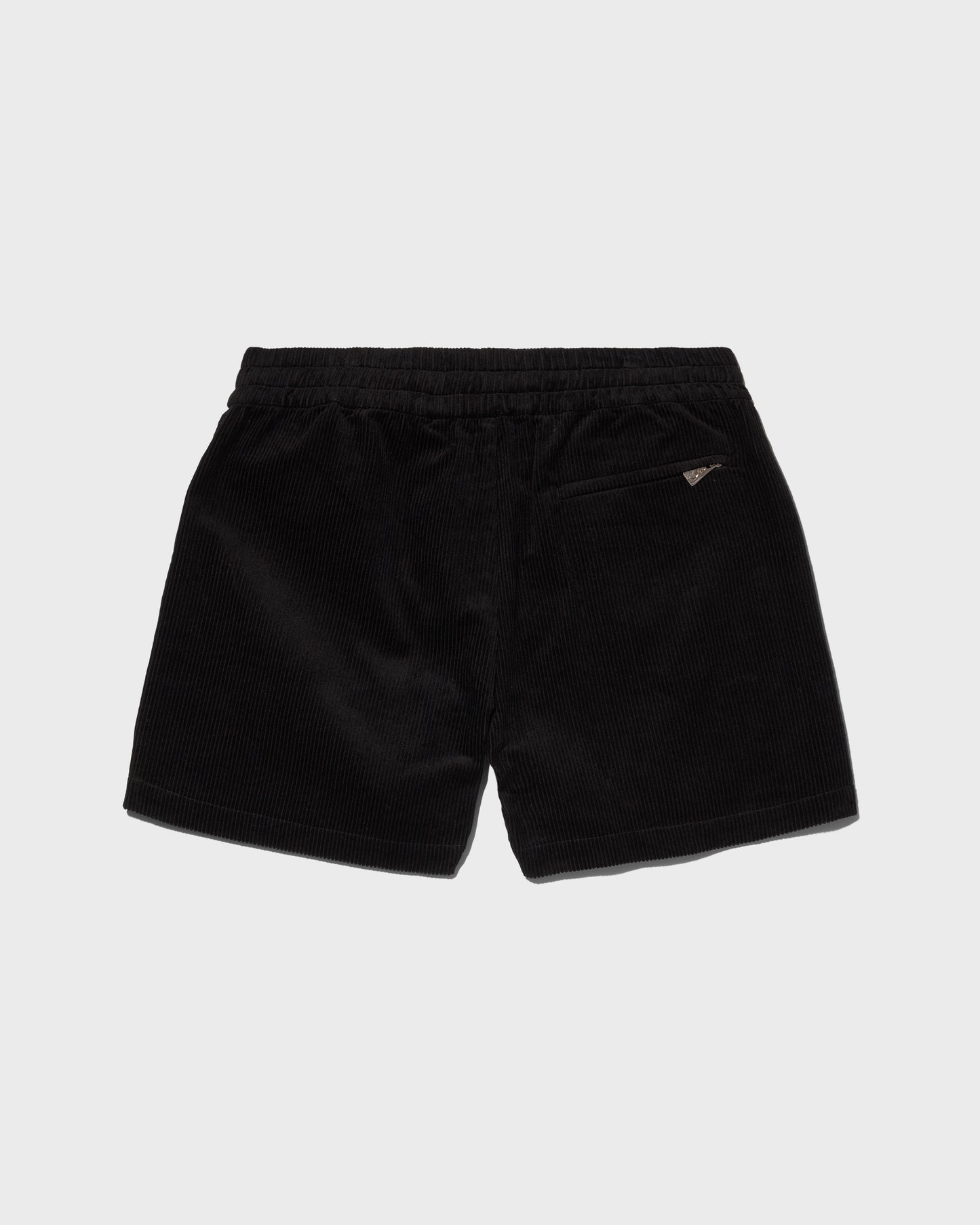 Black Varsity Short