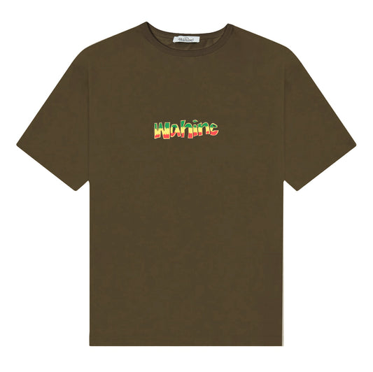Rasta Graphic Tee Brown