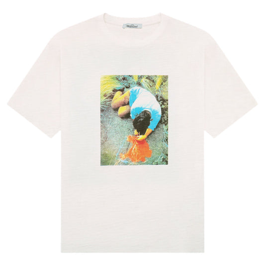 Lava Graphic Tee White